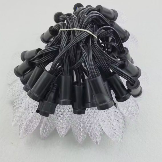 C9 6″ Spacing RGB Pixel 12v– 50ct